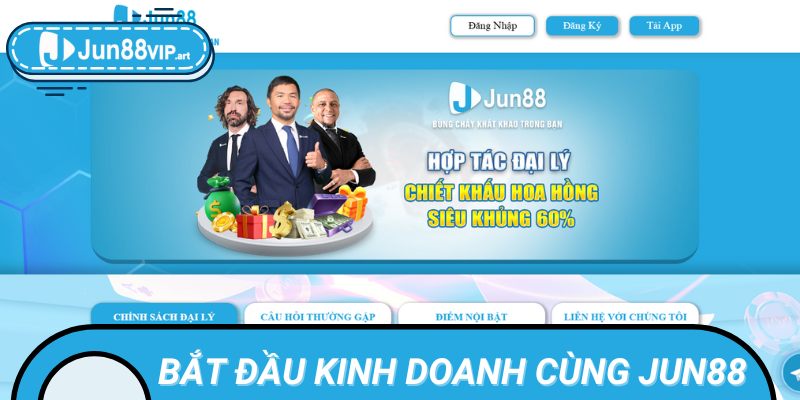 Gia nhập mạng lưới đại lý Jun88 – không cần vốn, không lo lắng về rủi ro
