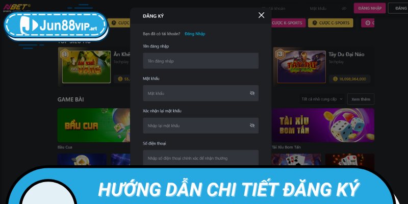 Hướng Dẫn Chi Tiết Đăng Ký NBET