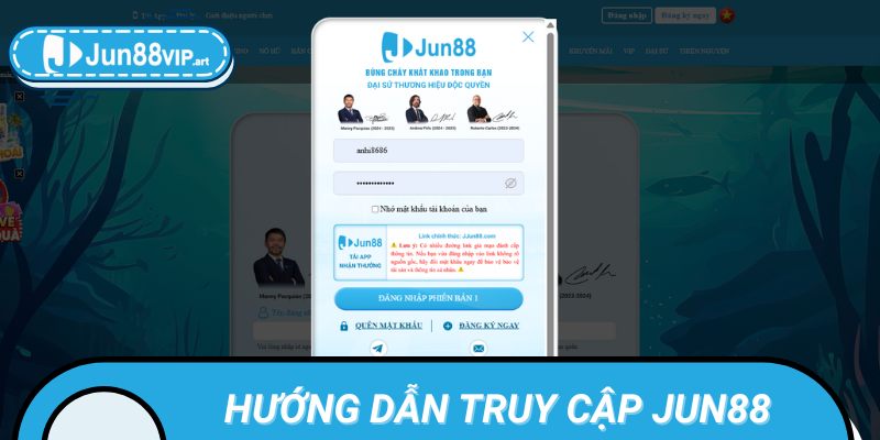 Đăng nhập Jun88 bằng máy tính một cách thuận tiện
